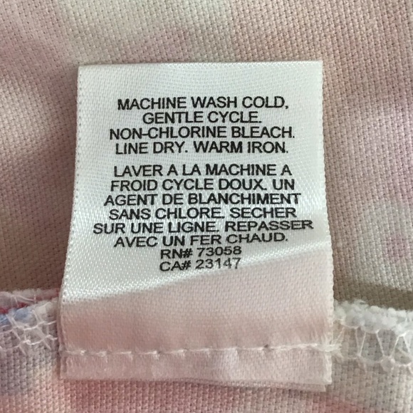 Talbots Floral Tropical Patchwork Cotton Spandex Skirt Size 14 - Picture 9 of 9